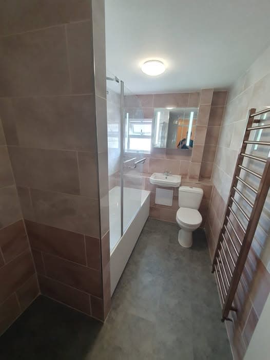 Full bathroom refit, bath and vanity — Bathroom Fitting by Emir Handyman in Essex & East London